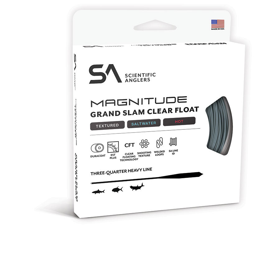 Scientific Anglers MAGNITUDE TEXTURED GRAND SLAM - FULL CLEAR Fly Line