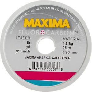 Maxima Fluorocarbon 27yard spools