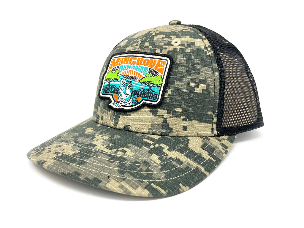 Mangrove Outfitters Fly Shop Trippy Tarpon Hat