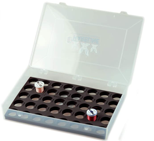 Hareline Dubbin HD Fly Tyers Thread/Spool Stash Box