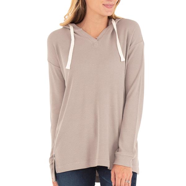 Free Fly Womens Bamboo Waffle Hoody